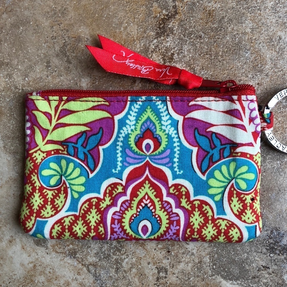 COPY - NWT vera Bradley zip ID case paisley in paradise - Picture 3 of 4